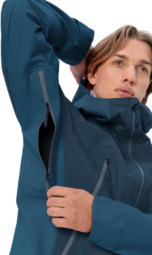 Куртка VAUDE Men's Croz Alpine 3L Jacket baltic sea