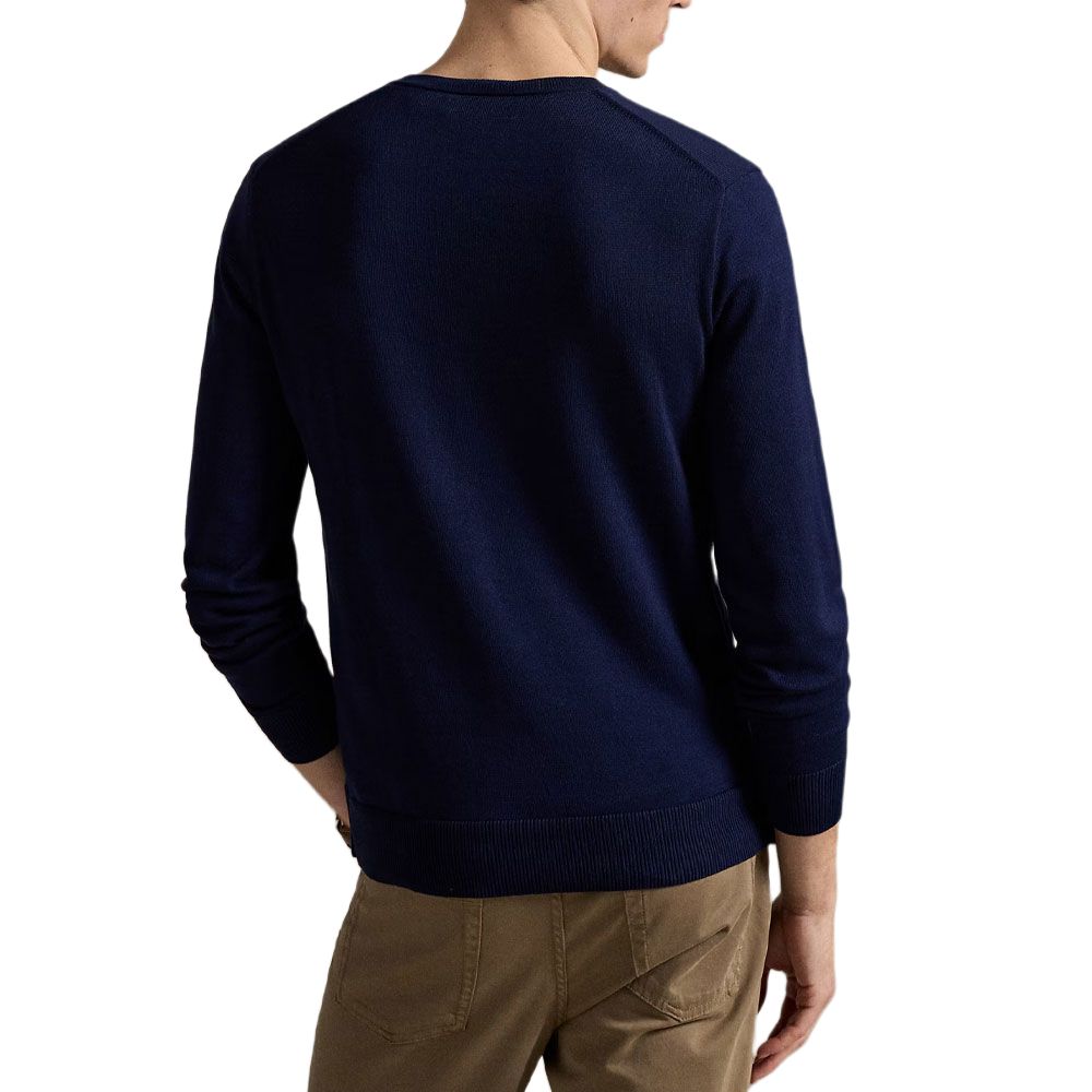 Polo Ralph Lauren FW25 Knitwear Standard Men's Bright Marine Blue 710981739-001