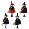 Хэллоуин Ведьма Подвесное Украшение Летающие Ведьмы Кукла Жутка Фигурка Ведьмы Сад Двор Декор Дома с Привидениями