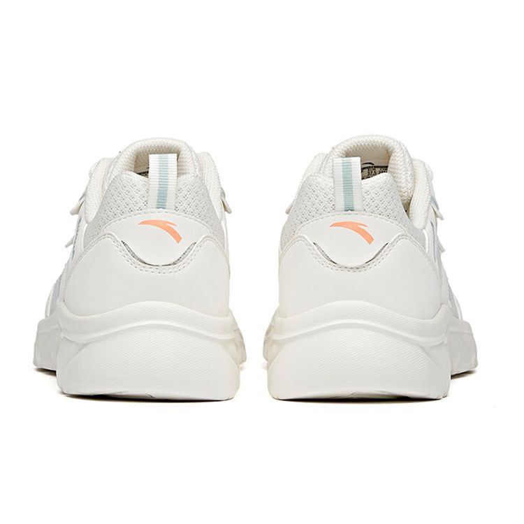 Anta Повседневные модные амортизирующие нескользящие износостойкие дышащие низкие кроссовки для бега женские кроссовки белые зеленые 922355530-2