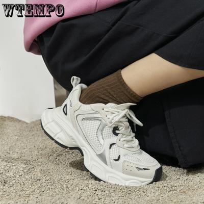 Папина обувь из натуральной кожи, модная повседневная спортивная обувь, женские легкие дышащие туфли на толстой подошве для женщин