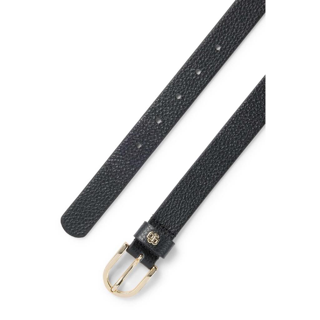 Boss Scarlet Monogram Cow Leather Belt