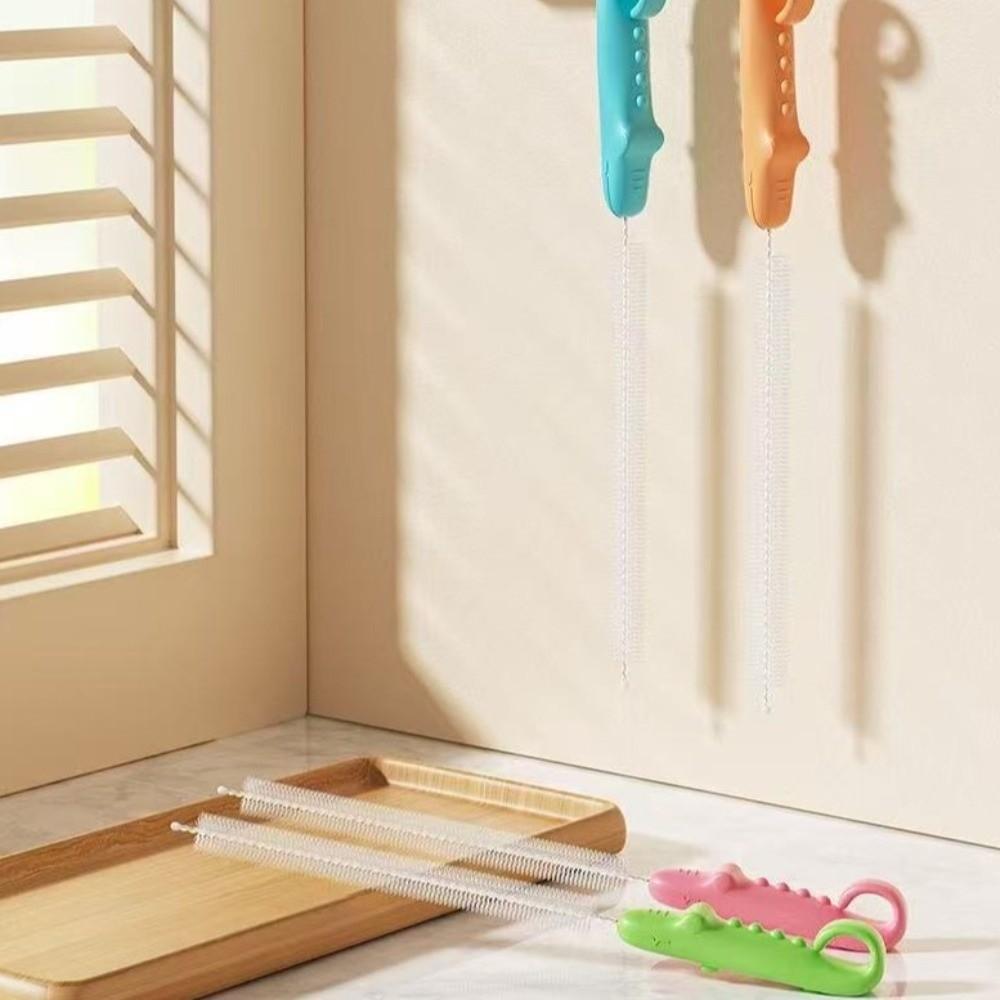 Portable Pacifier Bottle Brushs Cleaners Tool Straw Cleaner New Baby Cleaning Brush