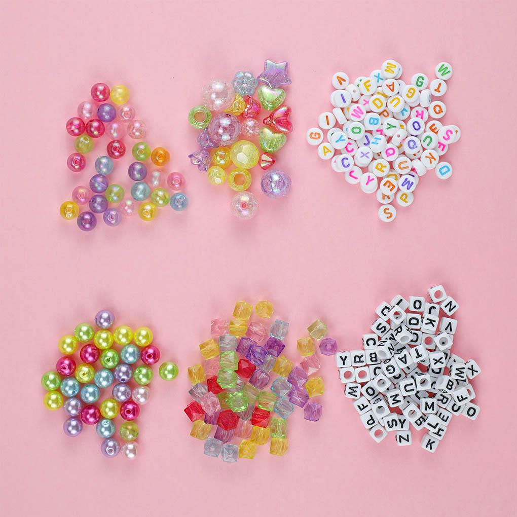 72 Colors Embroidery Floss Threads Colorful Letter Beads Set Ribbons Friendship Bracelet String Kit