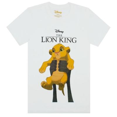 Женская/женская футболка Circle Of Life Simba