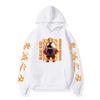 Japanese Anime Movie Demon Slayer Kimetsu No Yaiba Hoodies Men Fleece Cartoon Rengoku Graphic Streetwear Sweatshirts