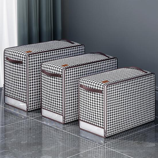 Сумка для одеял с видимым окном, хозяйственные принадлежности, легкий доступ, усиленная ручка, органайзер для одеял, удобный органайзер из нетканого материала