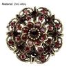 Elegant Women Brooch Flower Shape Ornaments To Break Not Easy