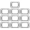 10pcs T3 T34 T35 T38 GT35 GT35R Turbo Inlet Manifold Flange Stainless Steel Gasket