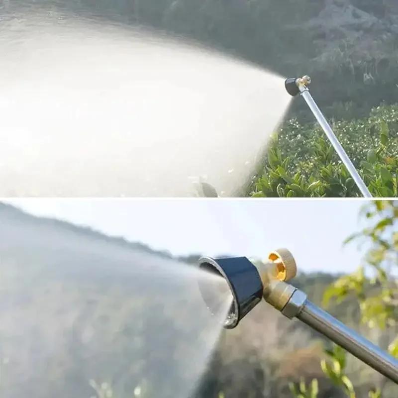 1PCS Brass/Alloy Nozzle Agricultural Atomization Adjustable Nozzle Black Whirlwind Agricultural sprinkler Head Garden Tool