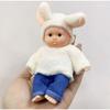 1pc 12cm Reborn Dolls Mini Palm Dolls Simulation Baby Dress Up Doll Reborn Doll Girls Boys Boneca Toys for Kids Munecas Reborn