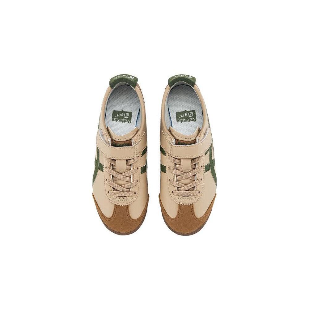 ONITSUKA TIGER Mexico 66 Искусственная кожа Удобные Универсальные Легкие Амортизирующие Прочные Низкие Повседневные Кроссовки Детские кроссовки 1184A049-250