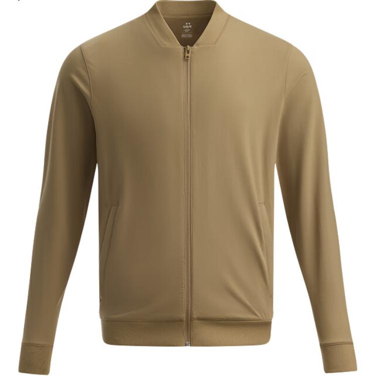 Under Armour Meridian Удобная повседневная минималистичная спортивная куртка с длинным рукавом Мужские куртки Camel-Brown 1386976-263