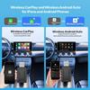 2 in 1 Wireless CarPlay Adapter & Android Auto Wireless Adapter Plug and Play Carplay Wireless Adapter Auto Connect
