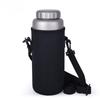 Boundless Voyage 1050 мл Чистый титан Широкий Большой Прямой Открытый Спортивный Водонепроницаемый Ремешок Сумка Включена Бутылка, Горловина, Емкость, Питьевая, Альпинизм,
