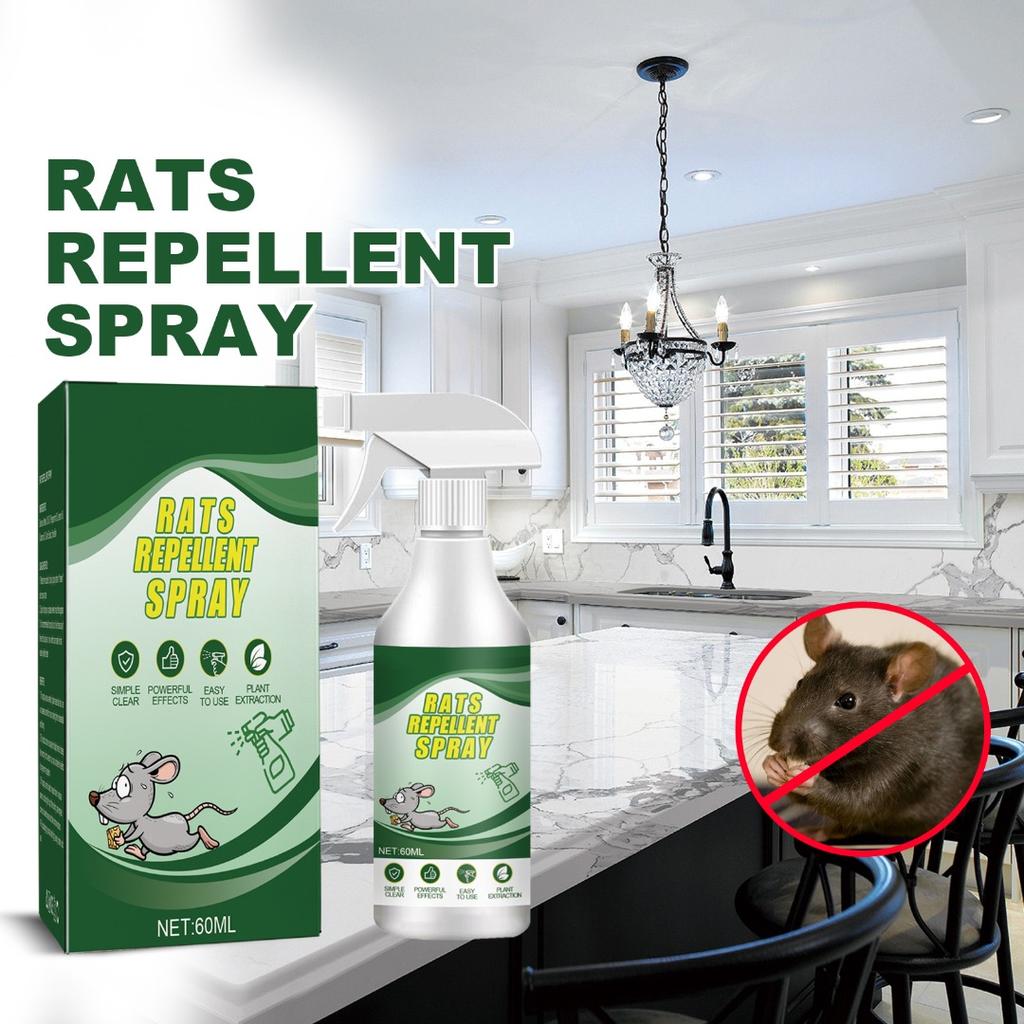 Спрей от грызунов Aidier, защита от мышей и крыс, борьба с вредителями в доме, гараже, автомобиле