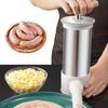 Manual Sausage Stuffer Press Type Meat Ball Mold Kitchen Gadgets Sausage Maker  Rural