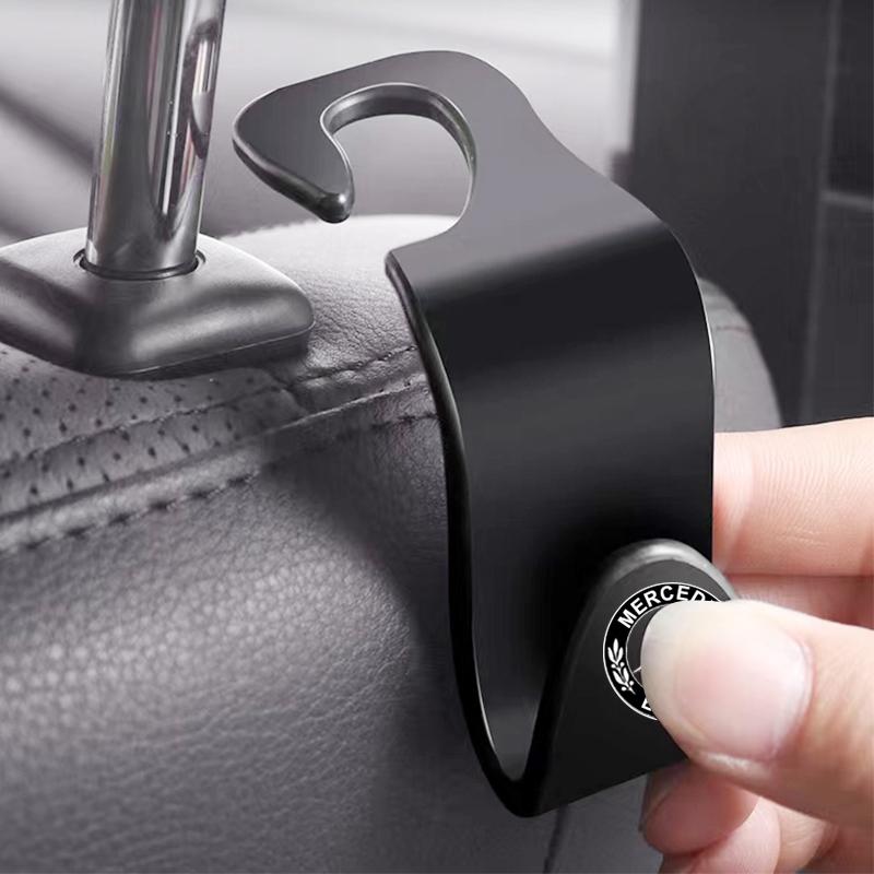 Auto Sitz Kopfstützenhaken Aufbewahrungshänger Autoinnenzubehör Für Mercedes-Benz C500 C200 C300 A B C E GLA CLA GLK GL ML GLE V177 W247 W176 W207