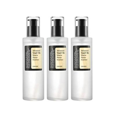 Улиточная эссенция Advanced Snail 96 Mucin Power Essence 100 мл × 3 – Разглаживающая и успокаивающая формула для деликатной кожи | K-Beauty