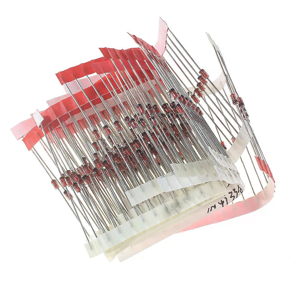 140/200/250PCS 1W Zener Diode Kit 3V~33V Electronic Components 10 14 25 Values Diy Assorted Set 3.3V 10V 3.9V 12V 4.7V