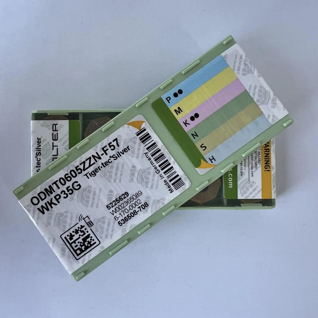 Оригинал / ODMT0605ZZN-F57 WKP35G / Промышленные сменные твердосплавные пластины 10 шт.