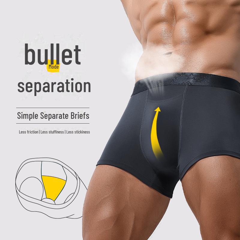 Новые мужские дышащие трусы-боксеры - удобные, однотонные, молодежное спортивное нижнее белье