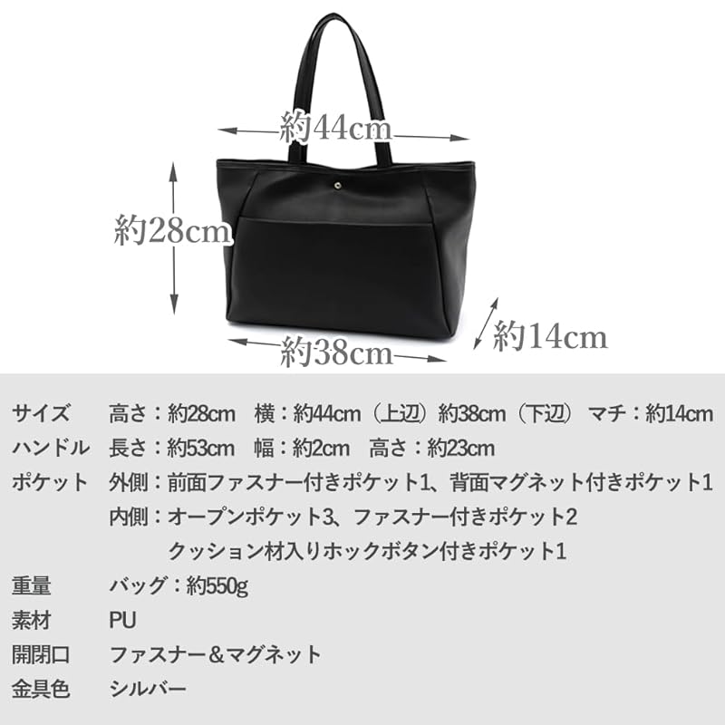 [VITAFELICE] Женская сумка-тоут с 8 карманами Vita Felice inb-10163p (Кафетоп)