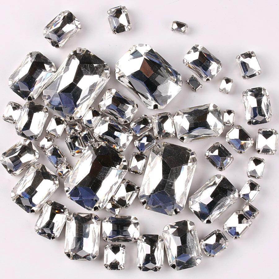 Смешанные кристаллы, стекло, пришитые вручную бриллианты, каплевидные, овальные, конский глаз, одинарный коготь, дрель, хрустальная пряжка, сделай сам, ювелирные аксессуары, стразы, пришивные бусины