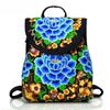 1 шт. Новый этнический стиль холщовый вышитый рюкзак вышитый женский рюкзак студенческий рюкзак рюкзак
