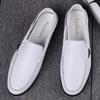 Boat Shoes Mens Shoes Lightweight Leather Casual Loafers Man Fashion Moccasins Driving Footwear Slip On Men Shoes Flat Designer