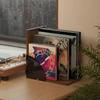 Полка для виниловых пластинок Креативной формы, Стойка-держатель для CD-дисков для демонстрации альбомов Гостиная Спальня Домашний декор Мид-сенчури модерн
