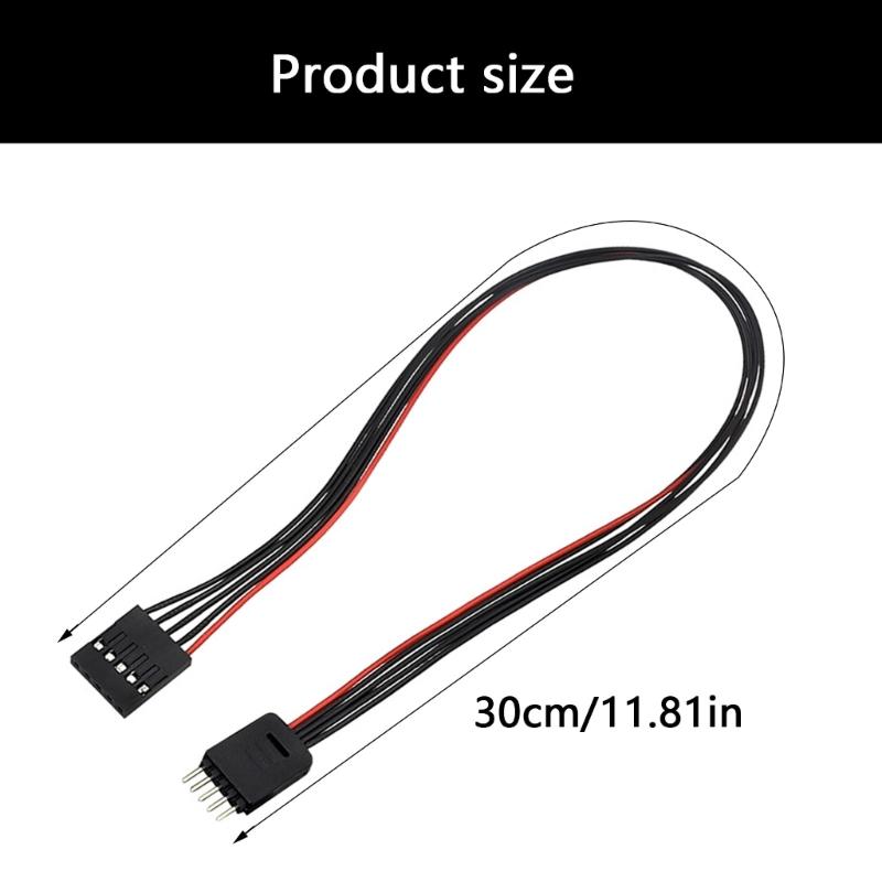 4-контактный адаптерный кабель 2,54 мм (мама) на 2,0 мм (папа), провода-перемычки для макетной платы, для прототипирования и тестирования электроники