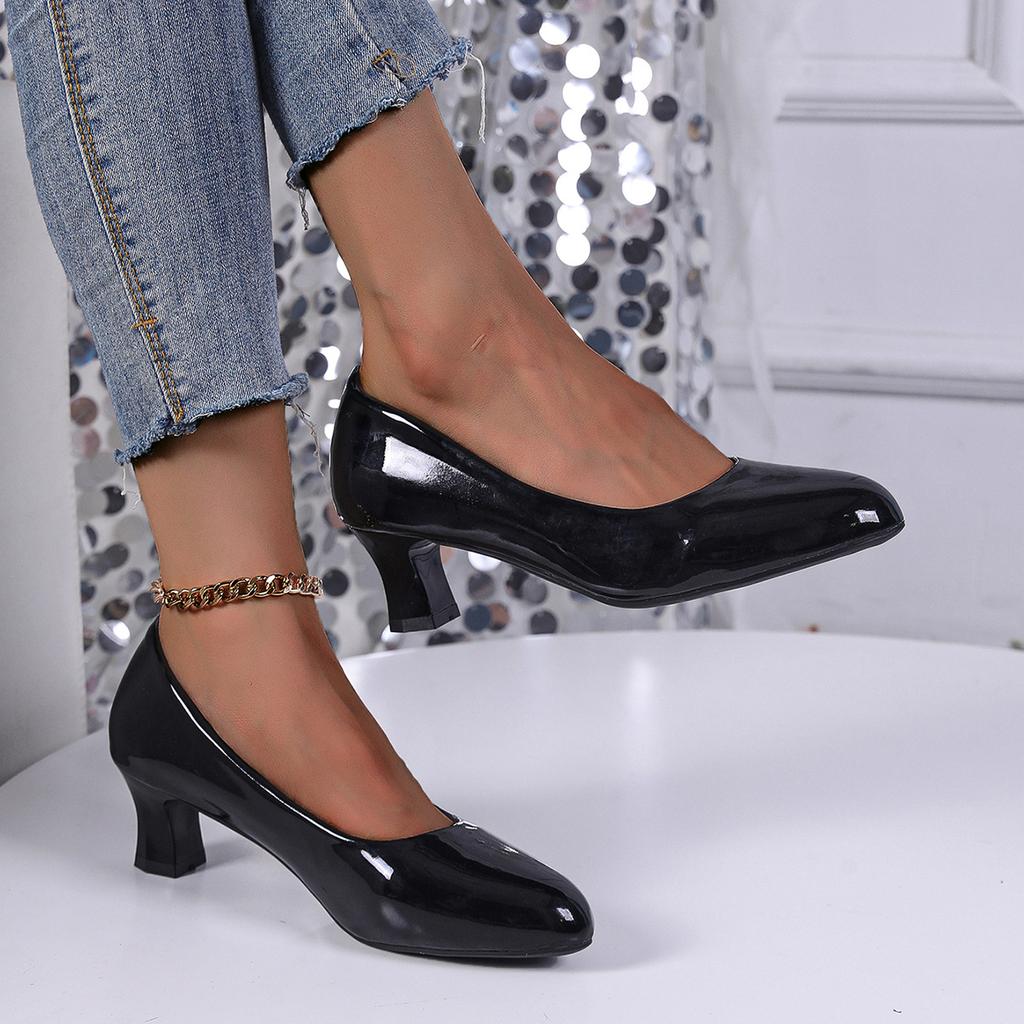 Модные женские туфли-лодочки телесного цвета с мелким вырезом, женская обувь, модная офисная обувь для работы, свадебная обувь, женские туфли на низком каблуке, женская обувь