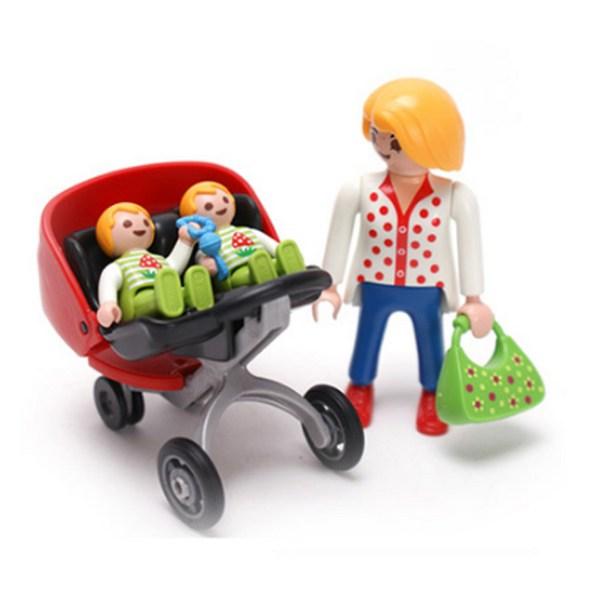 Playmobil Фигурки «Мама и близнецы» 5573, 1 корейская игрушка