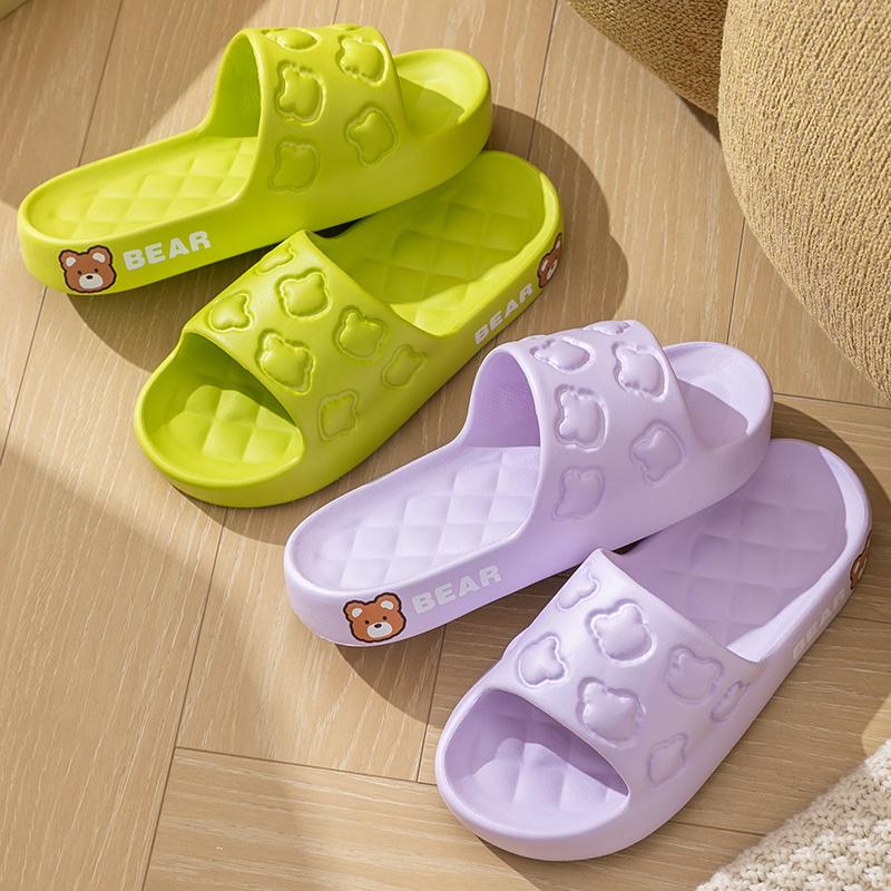 Новые модные летние парные нескользящие мягкие шлепанцы, гибкие удобные сандалии для мужчин и женщин, повседневные тапочки, женские домашние шлепанцы