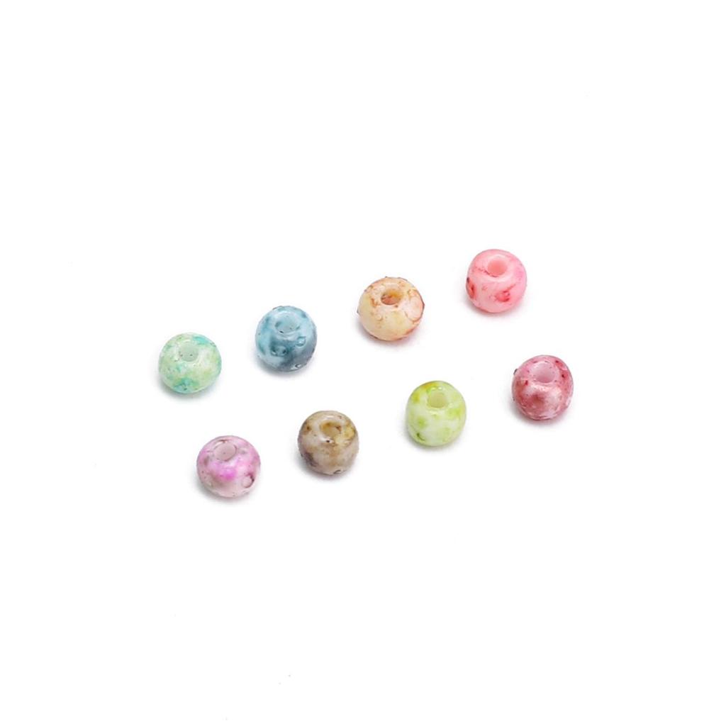 300 шт. Бутылочные 3 мм стеклянные бусины Шарм чешские бусины Семена разделительные бусины для изготовления ювелирных изделий Аксессуары