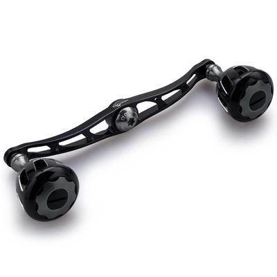 Ручка катушки HEIGHTEN с ручкой 32 мм для катушки Shimano Daiwa Abu Garcia General Baitcasting с колесом серии 130/120 мм (Черный и бронзовый) (527)