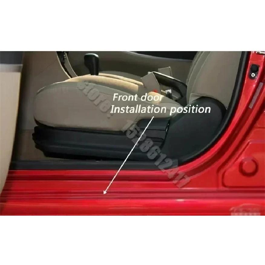 For Skoda SCALA ~2025 Stainless external Scuff Plate Door Sill Guards Thresholds Cover Trims Car Accessories