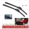 Для Toyota Corolla Дворники Toyota Corolla Cross 2025-2025 26 + 16