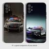 Чехол для телефона Police FBI Swat для Samsung Galaxy A13, A21s, A22, A31, A32, A52, A53, A71, A80, A91, Мягкий черный чехол