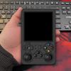 Black For R36S PLUS Open Source Handheld Game Console Shell Cover Drop-proof Protective Storage R5O8