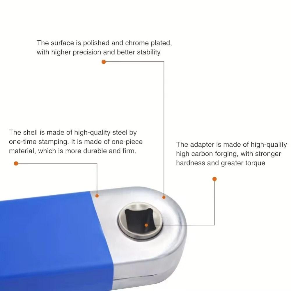 5 Pcs Torque Automotive Garage Tools Ratchet Car Spanner 15.4inch Extension Wrench  Home Tool Set