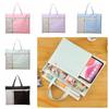 Oxford Cloth File Organizer Handheld Art Storage Bag Document Storage Bag Back To School