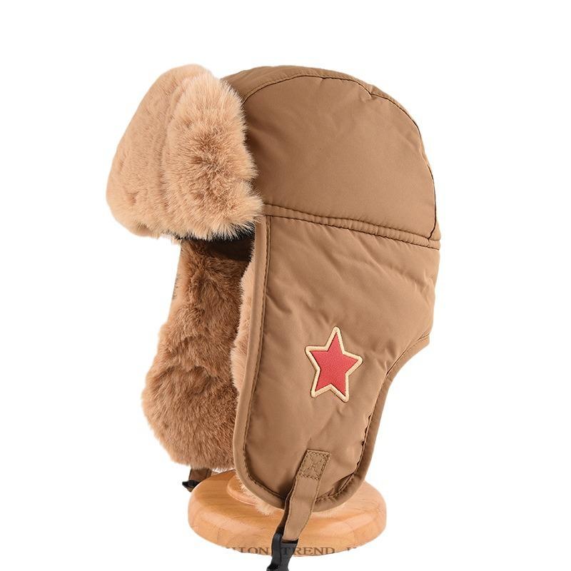 Кепка Pentagram Thunderbird для мужчин, мягкая, утолщенная, защитная кепка для ушей, женская, зимняя, теплая, для езды на велосипеде, для холодной, водонепроницаемой хлопковой шапки