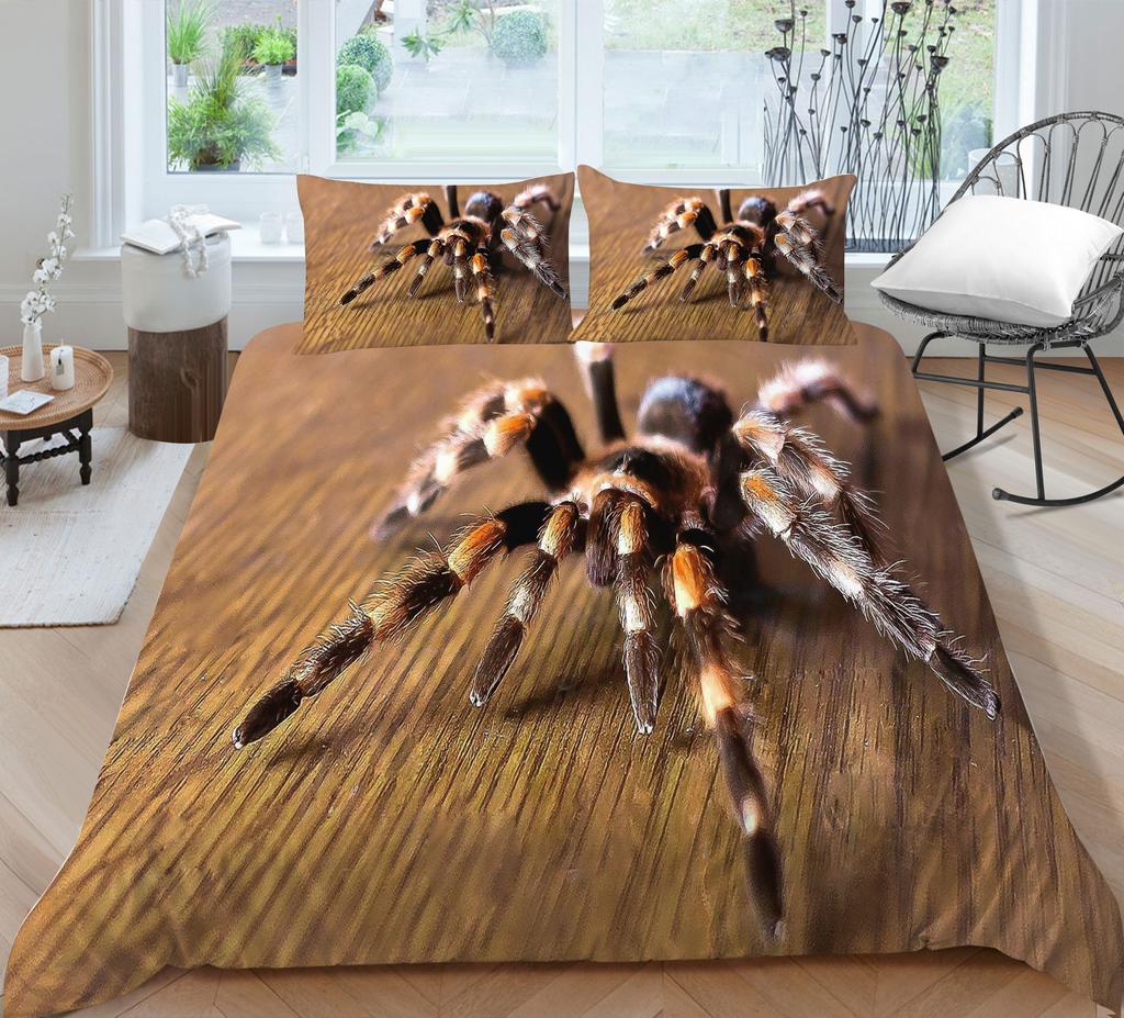 Комплект постельного белья на тему животных, роскошное пуховое одеяло и наволочка с 3D-принтом, 2/3 предмета, полноразмерное постельное белье из Австралии, Германии, США и Великобритании