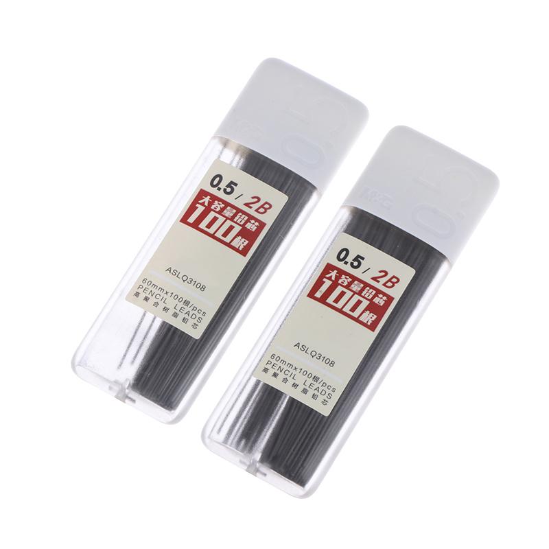200 шт., стержни для механических карандашей, стержень для карандашей 2B/Hb, автоматический стержень для карандашей
