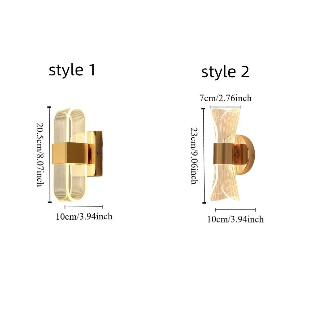 Диммируемая прикроватная лампа Роскошный скандинавский настенный светильник Современные лампы для внутренней отделки Настенное украшение
