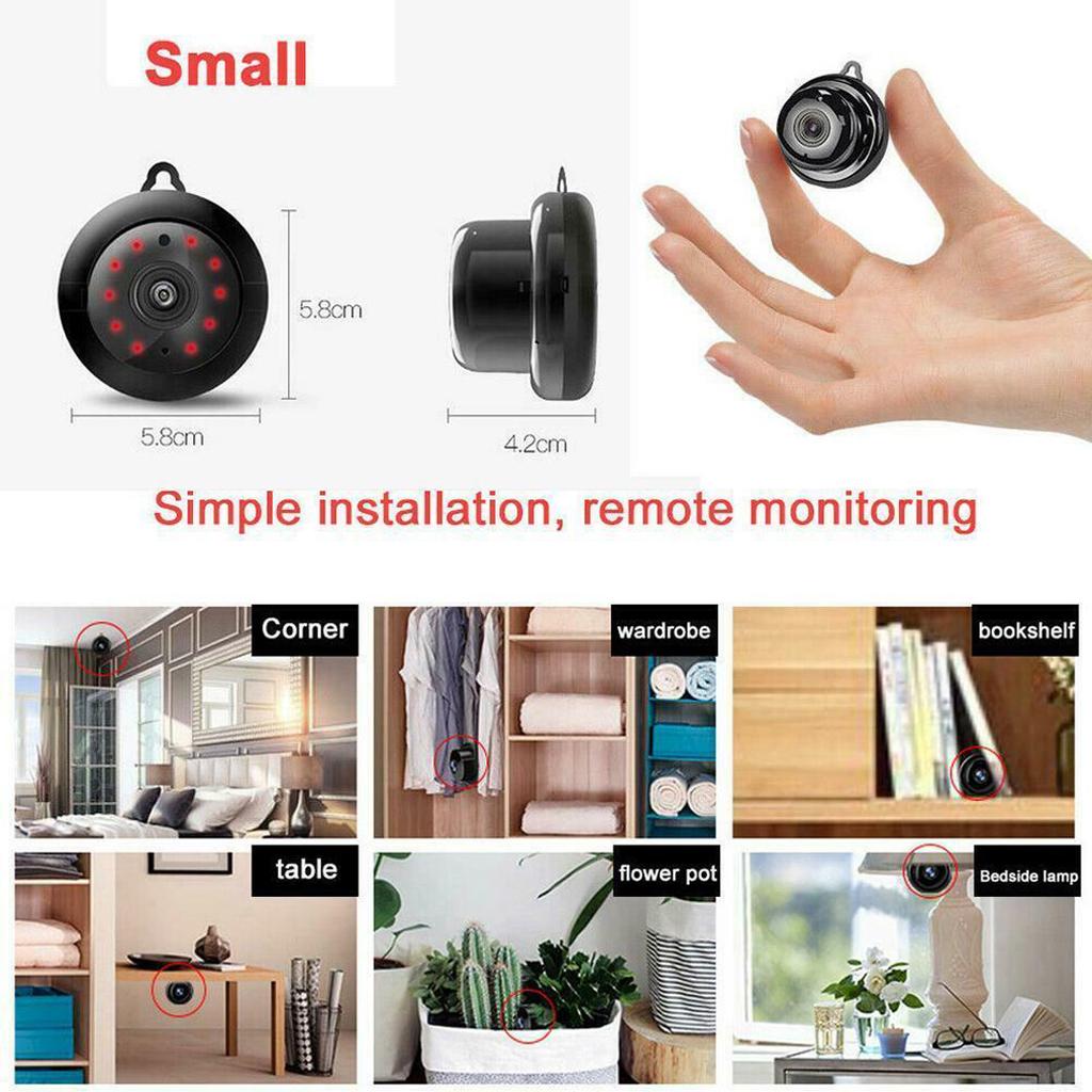 New Wireless Mini WIFI IP Camera 1080P Smart Home Security Camera