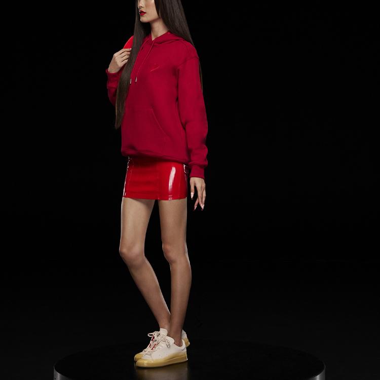 Adidas Originals Adicolor Loose Fit Long Sleeve Top Women Bright Red HI1956