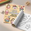 Stress Relief Graffiti Painting Book Educational Paperback Cute Doodles Book  for Adults And Teens